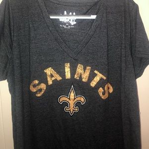 Ashley Stewart NFL Saints Tee